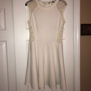 White homecoming dress